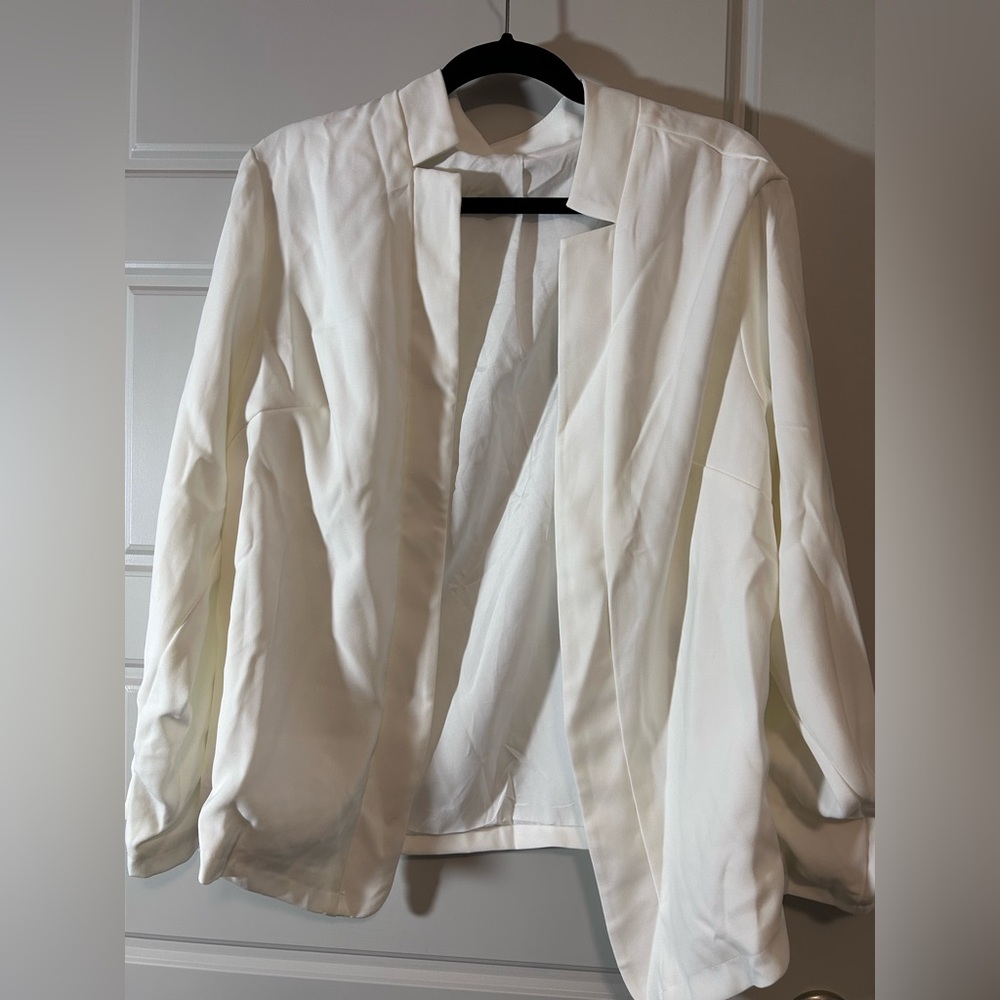 White blazer